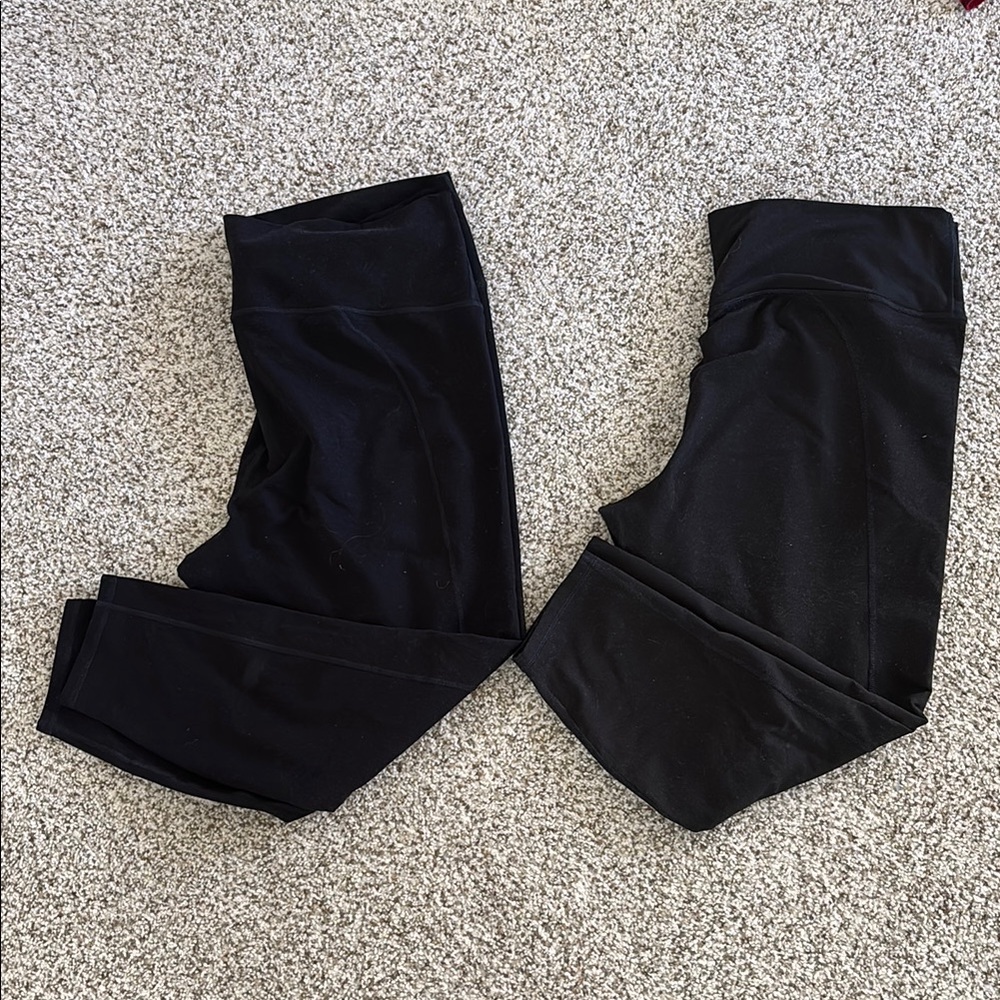 Fabletics | PowerHold by Fabletics | Black 7/8 leggings | 1X